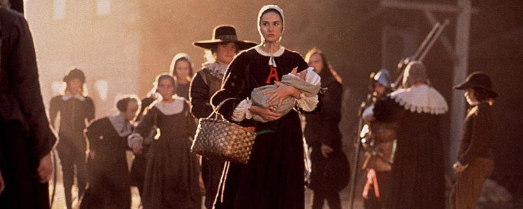 Demi Moore en una escena de 'La letra escarlata'