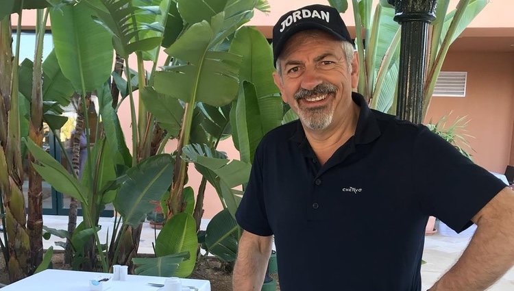 Carlos Sobera recuperándose en la playa / Instagram
