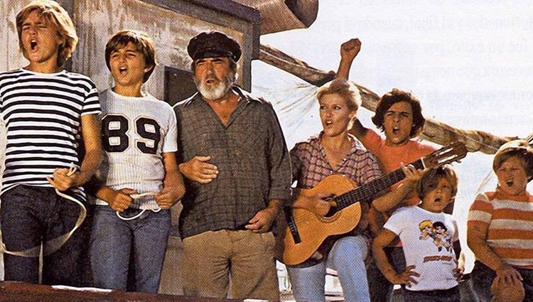Los niños de 'Verano azul' junto a Chanquete y Julia