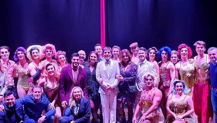 Paula Echevarría y Miguel Torres en 'La jaula de las locas'/foto:Instagram