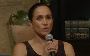 Meghan Markle acude a un evento literario y da todos los detalles sobre su vida familiar con el Príncipe Harry