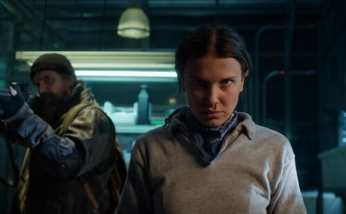 Millie Bobby Brown y David Harbour desconciertan en la premiere de 'Stranger Things' tras la supuesta denuncia por acoso