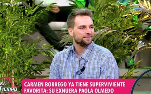 José María Almoguera apoya la defensa de Carmen Borrego a Paola Olmedo y responde a Pelayo Díaz: "Cuando quieras la aguantas tú"
