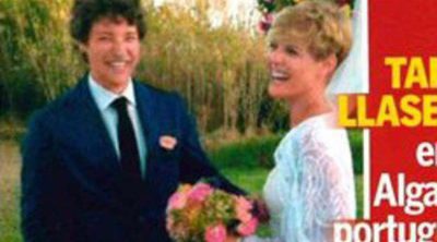 Tania Llasera se ha casado con su novio Gonzalo en una boda celebrada en el Algarve portugués