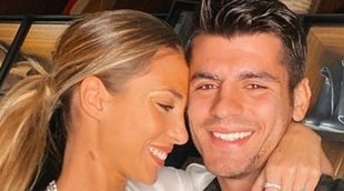 Alice y Morata serán padres por tercera vez