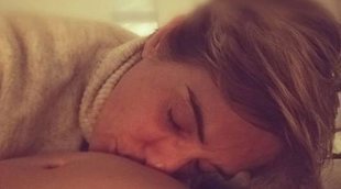 Anabel Alonso, muy ilusionada poco antes de ser madre