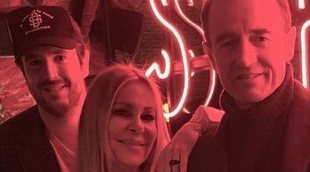 Ana y Alessandro, juntos en Barcelona para apoyar a su hijo