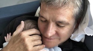 La felicidad de María y Gustavo tras el nacimiento de Mía