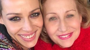 Eva González, criticada por abrazar a su madre sin distancia de seguridad