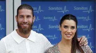 El posado familiar de Sergio Ramos y Pilar Rubio para presentar a Máximo Adriano