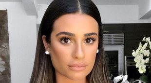 Lea Michele presenta a su hijo Ever