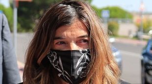 Xandra Falcó da el último adiós a su marido