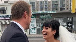La divertida boda de Lily Allen y David Harbour en Las Vegas