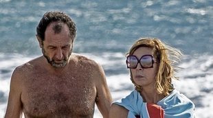 Ágatha y Gasset, paseo de enamorados por las playas de Gran Canaria