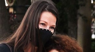 Esther Doña da el último adiós a su padre