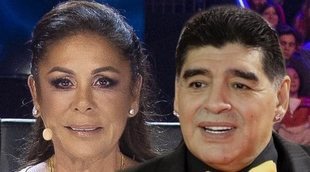 Maradona quiso tener un vis a vis con Isabel Pantoja