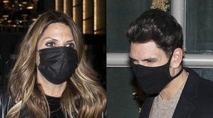 Diego Matamoros y Makoke, juntos de cena con Marta López