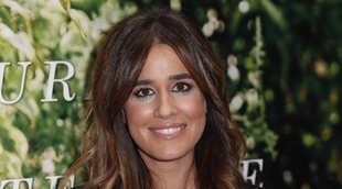 El primer paseo de Isabel Jiménez con sus dos hijos