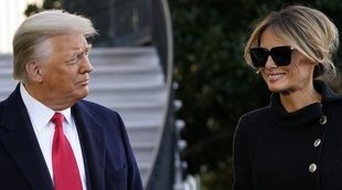 Donald Trump despide su presidencia rodeado de su familia y con sabor agridulce