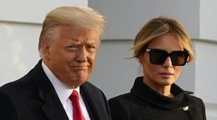 El último momentazo de Melania al llegar a Florida