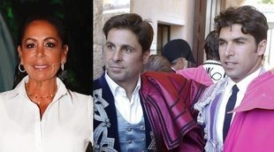 El "diálogo cordial" entre Isabel Pantoja y Fran y Cayetano Rivera