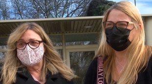 Marta y Loreto, destrozadas por la muerte de su padre