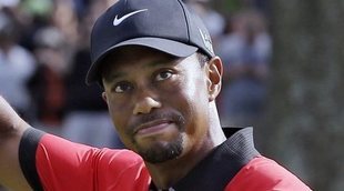 Woods regresa a casa un mes después de su accidente