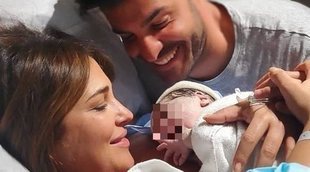 Las imágenes más tiernas de Miguel y Paula ejerciendo de papás con Miguel Jr