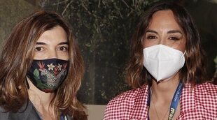 Tamara Falcó, muy unida a sus hermanos en el homenaje a su padre