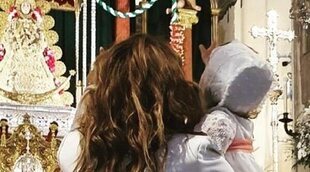 Toñi Moreno bautiza a su hija Lola