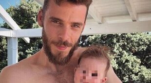 A Edurne y de Gea se les cae la baba con Yanay en sus primeras vacaciones