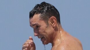 Jesús Vázquez luce cuerpazo en Ibiza en alta mar