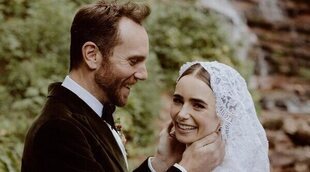 La romántica boda de cuento de Lily Collins y Charlie McDowell