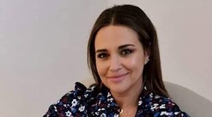 Paula enseña la recompensa de su esfuerzo tras el parto