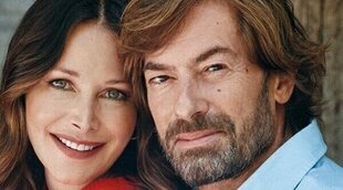 Esther Doña y Santiago Pedraz cuentan su historia de amor posando juntos