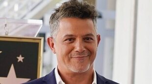 Alejandro Sanz, feliz al recibir su estrella en el Paseo de la Fama