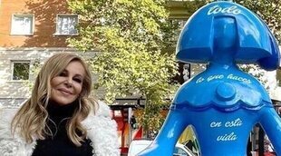 Ana Obregón diseña una Menina con la cara de su hijo Álex Lequio