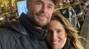 El tour europeo de Elsa Pataky: Ahora París con Chris y sus hijos
