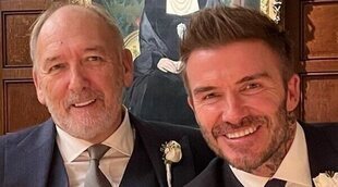 David Beckham, orgulloso padrino de la boda de su padre