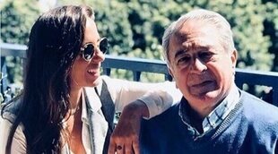 Anabel Pantoja no se separa de su padre en el hospital