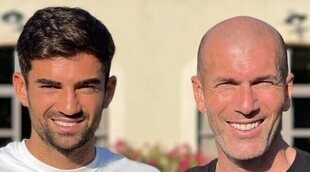 Zidane, emocionado con su primera nieta