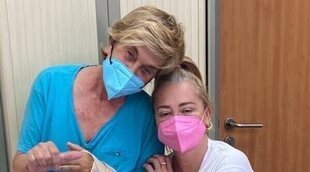 El reencuentro de 'escayoladas' de Belén y Chelo