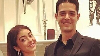 Sarah Hyland ('Modern Family') y Wells Adams se casan después de haber pospuesto su boda