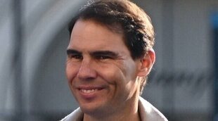 Rafa Nadal juega por primera vez un torneo acompañado de su mujer y su hijo