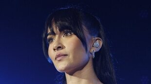 Aitana, emocionada en su concierto en el Wizink por su agridulce momento