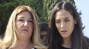 La despedida de los hijos y familiares de Laura Boyer