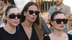 Dolor y lágrimas en el funeral de Cristo Báñez