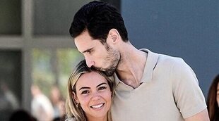 Las tiernas imágenes de Sergio Rico y Alba Silva tras recibir el alta