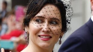 Isabel Díaz Ayuso acude sola sin su novio a la boda de Almeida