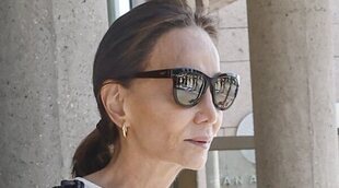 Isabel Preysler, Ana Rosa y su familia dan el último adiós a Caritina en Madrid